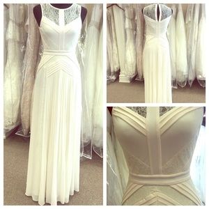 BCBG Ivory Gown, size 2, with tags / never worn.